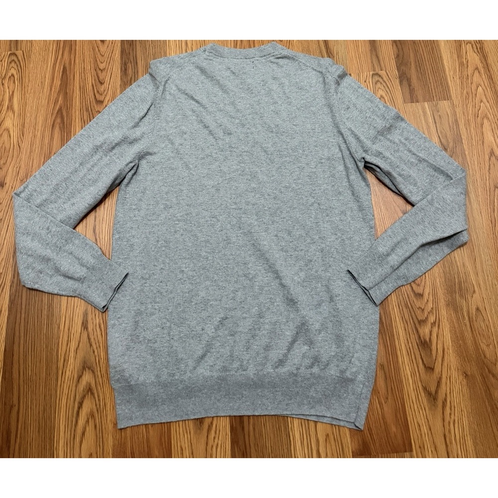 Daniel Hechter Sweater Mens Medium Cashmere Blend Gray Crewneck Pullover - Picture 10 of 13